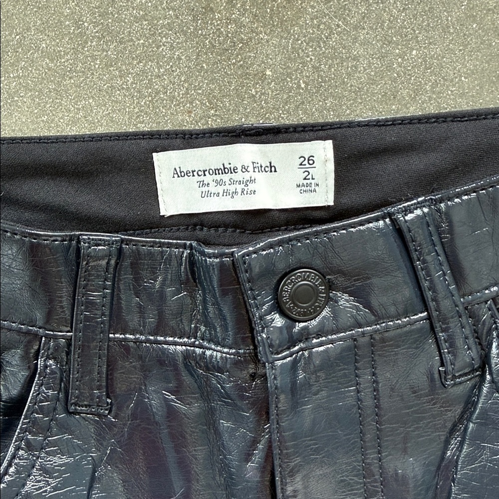 Abercrombie & Fitch Patent Leather Pants - Picture 8 of 11